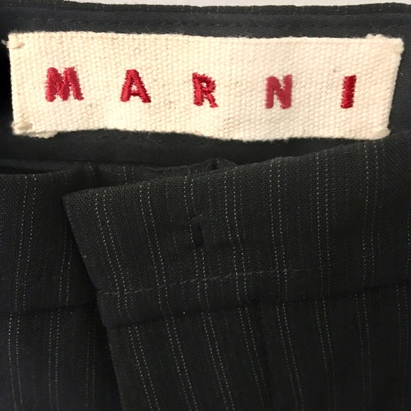 Marni black pinstripe pants - Picture 4 of 8